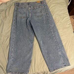 American Eagle Outfitters Relaxed Fit Blue Jeans